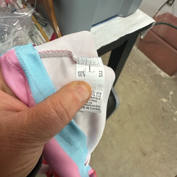 Colorful Striped Long Sleeve Shirt - Picture 3 of 4